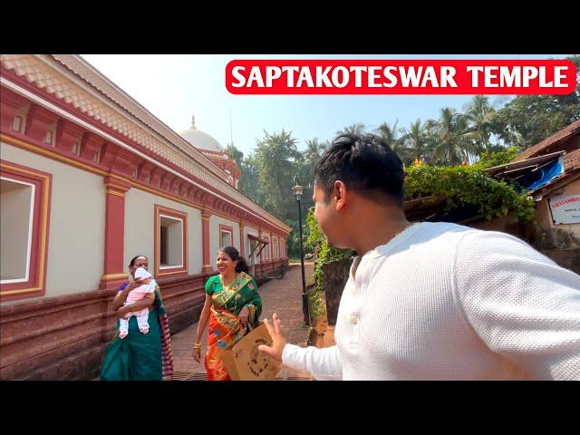 Baby's First Temple Visit | Saptakoteshwar Temple in Goa