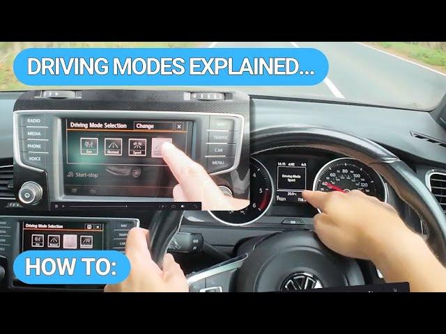 VW Golf Mk7 Driving Modes EXPLAINED – Transform Your Drive!