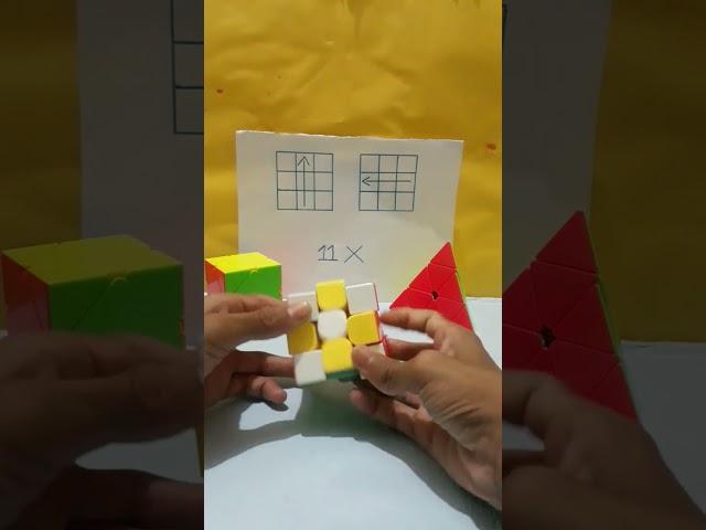 RUBIK'S CUBE MAGIC TRICK #CUBESOLVER #YASH CUBING
