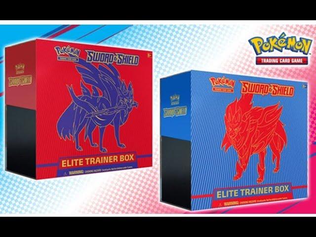 Sword & Shield *Elite Trainer Box!* (Pokémon Card Opening)