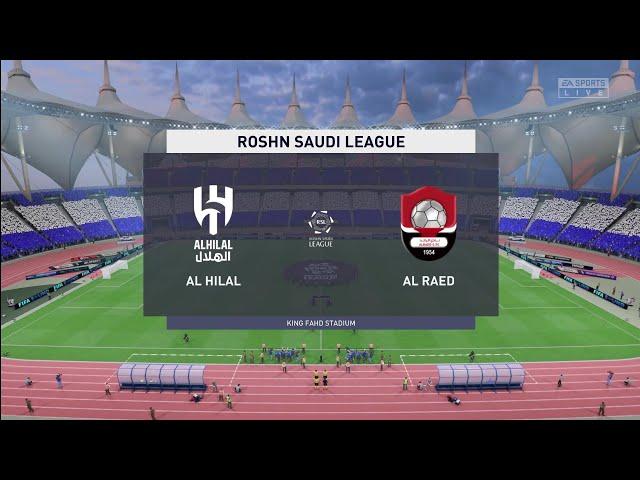 FIFA 23 | Al Hilal vs Al Raed - King Fahd Stadium | Gameplay