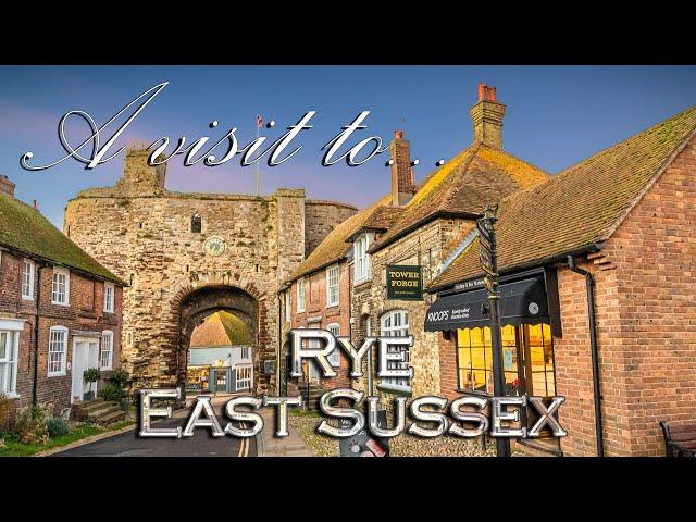 Our visit to the historic Cinque port town of Rye in East Sussex