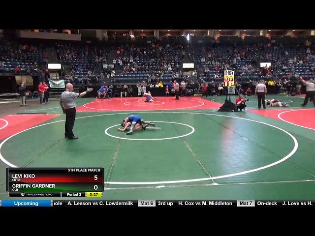 Griffin Gardner Olb1 vs Levi Kiko Crt2  71lbs D3 5th Place