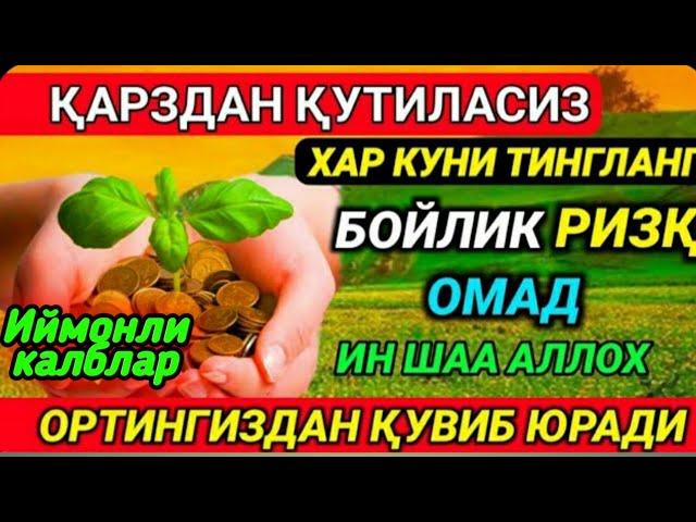 Жуда Кучли Дуо.  Бойлик, Ризк, Омад Оркангиздан Кувиб Юради.