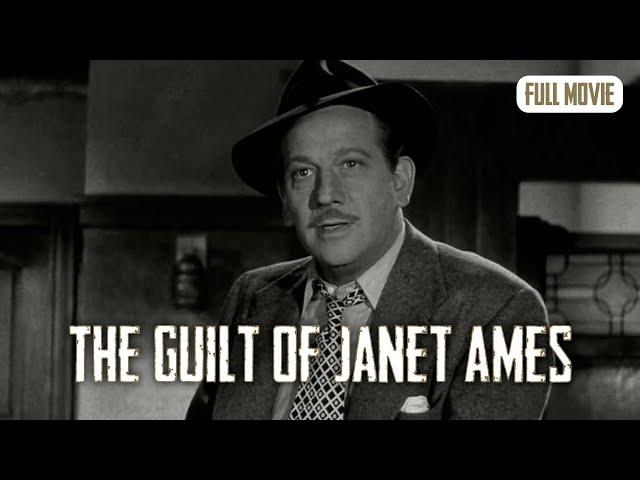 The Guilt of Janet Ames | English Full Movie | Drama Mystery Romance