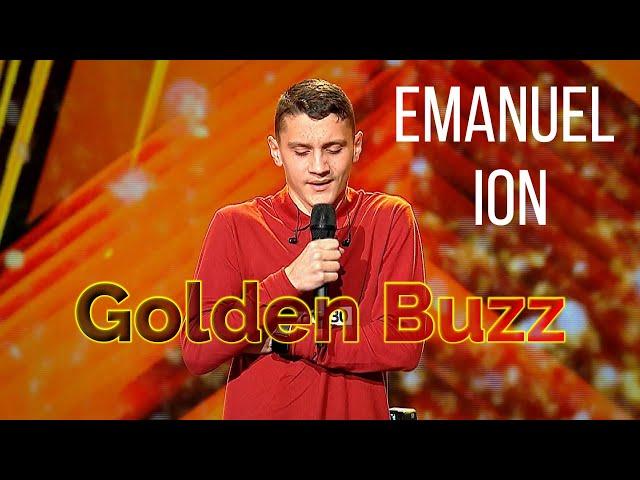 Romanii Au Talent 2022: Emanuel Ion | Golden Buzz de la Andra! Interpretarea magistrala la orga!