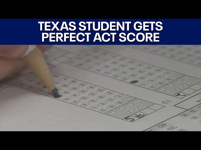 Round Rock, Texas student gets perfect ACT score | FOX 7 Austin