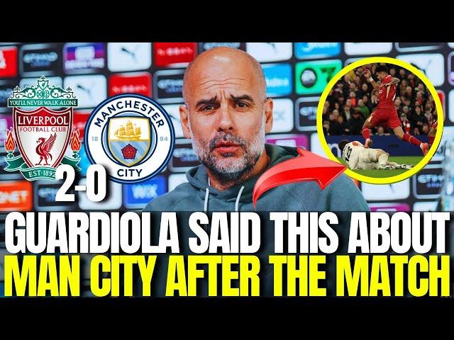  URGENT! PEP GUARDIOLA ADMITS ABOUT MAN CITY TEAM AFTER LOSE TO LIVERPOOL! MAN CITY NEWS TODAY