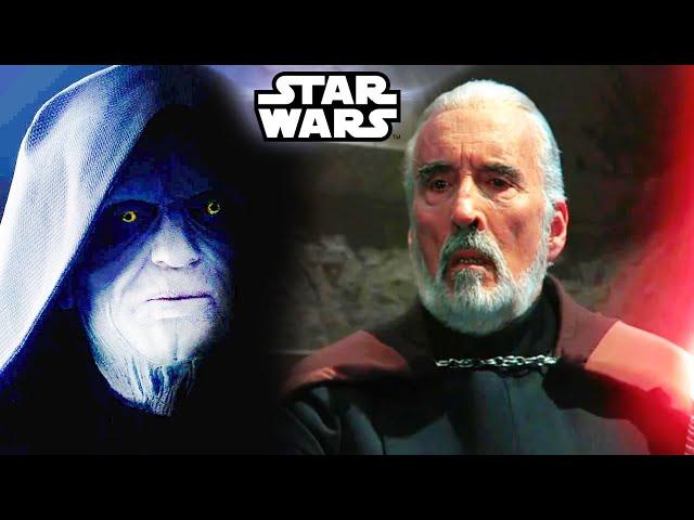 Why Dooku Grew Much WEAKER with Age But Palpatine Didn't - Star Wars Explained