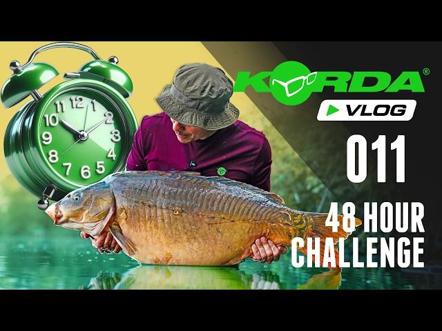 Challenged to catch a 20lb, 30lb and a 40lb Carp in 48hrs!? | Korda Vlog