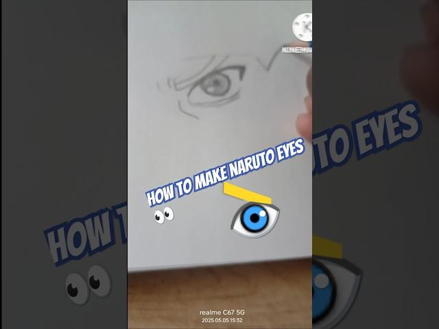how to make naruto eys️  #naruto #eyes #art #draw #drawing #anime