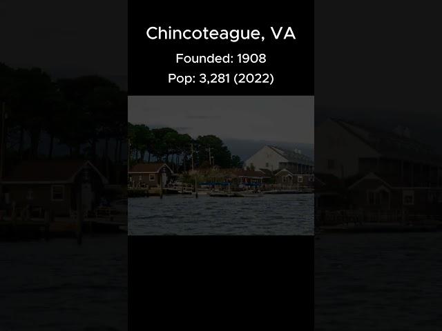 Random US Towns: Chincoteague, VA #shorts