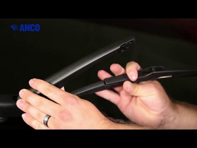 How to Install ANCO Rear Wiper Blades (Roc Lock 4 Connection)