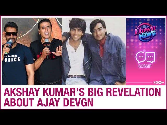 Akshay Kumar makes  a BIG revelation about Ajay Devgn & his debut film Phool Aur Kaante