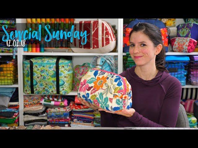 Sewcial Sunday - How I Cut Out Fabric for a Bag