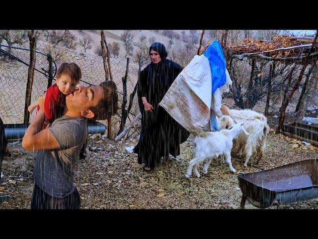 Journey of Joy : Nomadic Family Visits Newborn Baby in the City Hospital