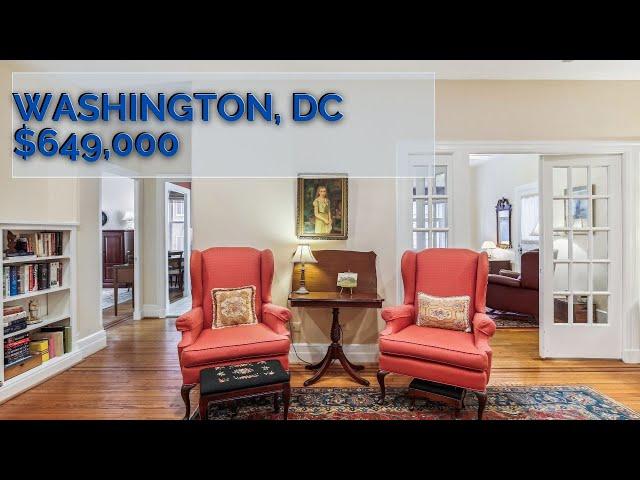 TOUR: $649,000 in Dupont Circle, Washington, DC