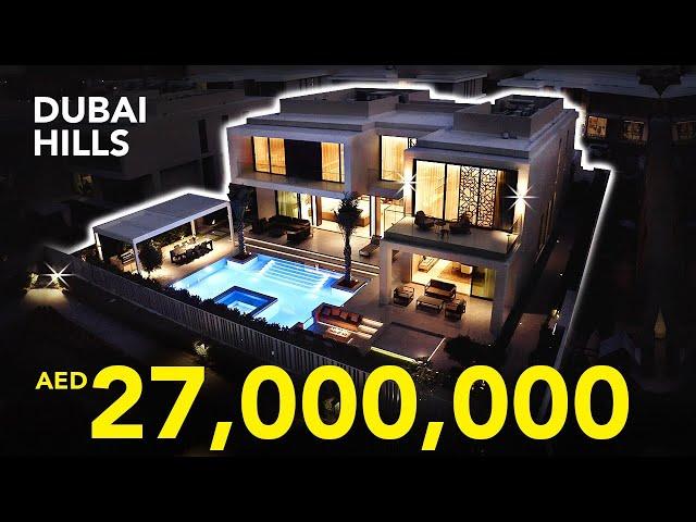 INSIDE THE MOST STUNNING INTERIOR DESIGNED VILLA IN DUBAI HILLS ESTATE | LUXURY PROPERTY VLOG #70