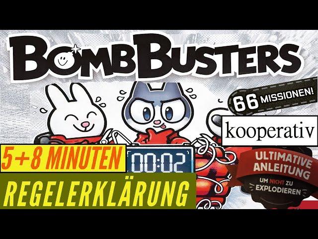 Bomb Busters Regeln Anleitung Erklärt Brettspiel Kooperativ Familienspiel