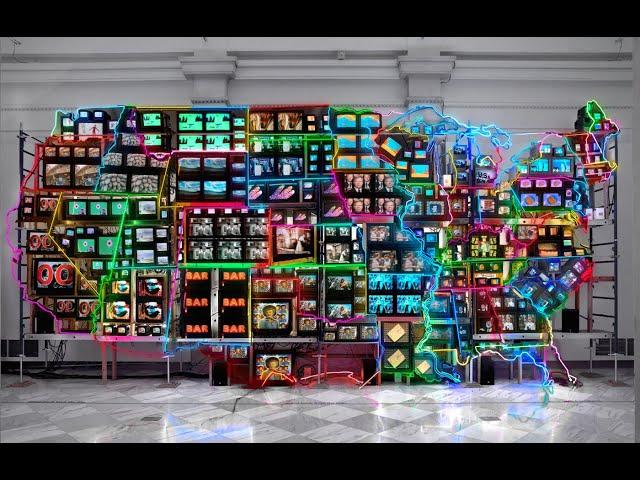 Electronic Superhighway, Nam June Paik - Marsha Russell