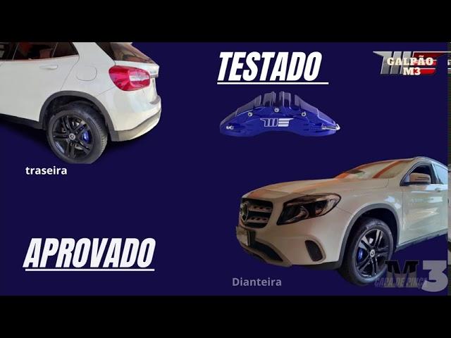 Capa para pinça de Freio Esportiva.( carro) .Compatível com Mercedes GLA 200