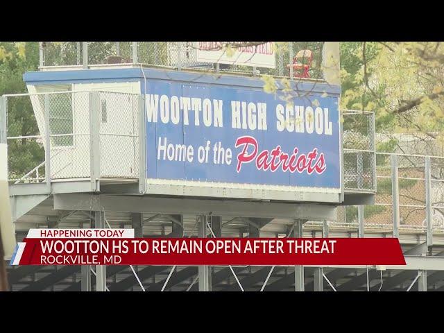 Wootton High School Open Day After Arrest in Alleged School Shooting Plan