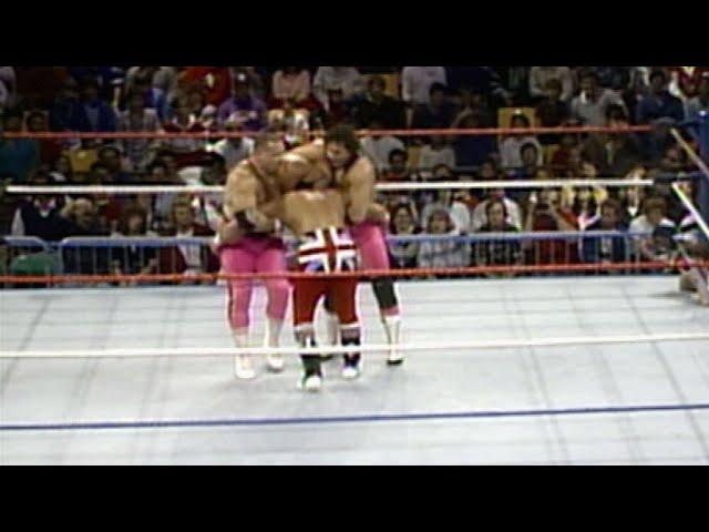 The British Bulldogs vs. The Hart Foundation - Tag Team Championship: Superstars, Jan. 26, 1987