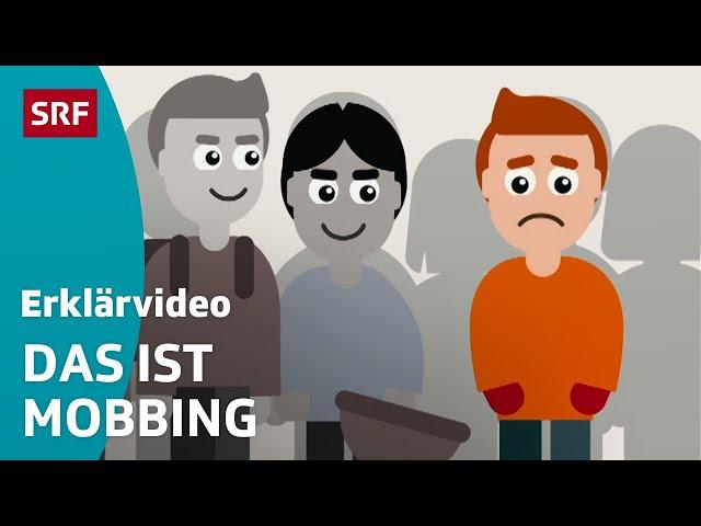 Was ist Mobbing? – einfach erklärt | Kindervideos | SRF Kids