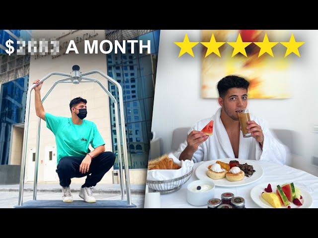 What it's like Living in 5 Star Hotel for a Month (How much did it cost)