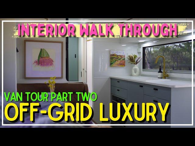 New LUXURY Interior OFF GRID Caravan | Functional and Beautiful By Design | Titanium 19.6 Hardcore