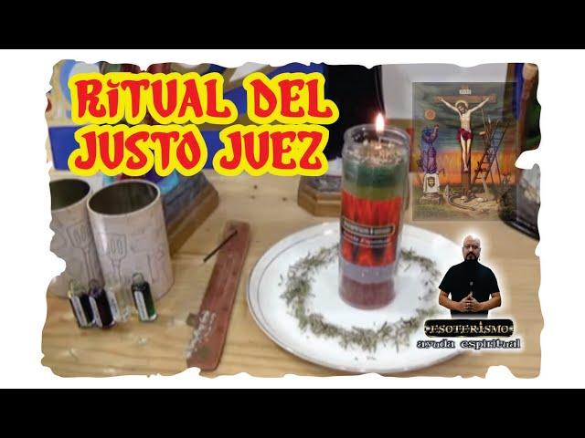 RITUAL para PROBLEMAS LEGALES y PROTECCIÓN - JUSTO JUEZ | Esoterismo Ayuda Espiritual