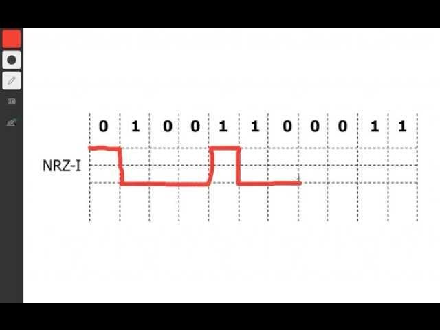 NRZ-I Encoding in 2 minutes