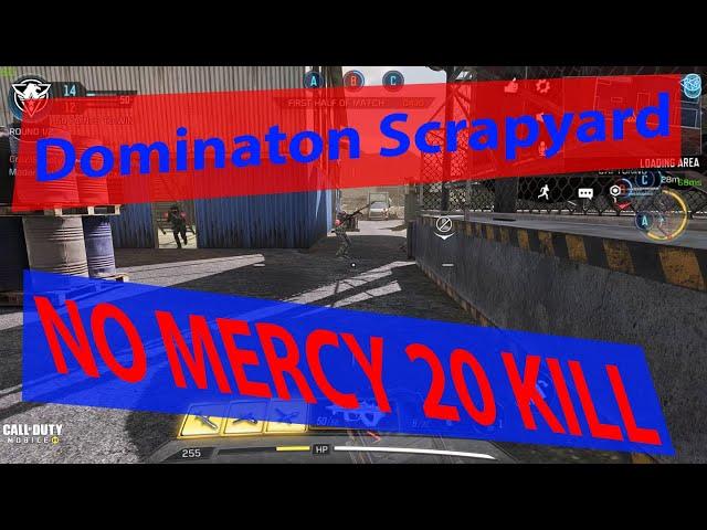 Call Of Duty Mobile COD Mobile CODM Level 150 Max Domination Scrapyard Random 100 Vs 47  20 Kill
