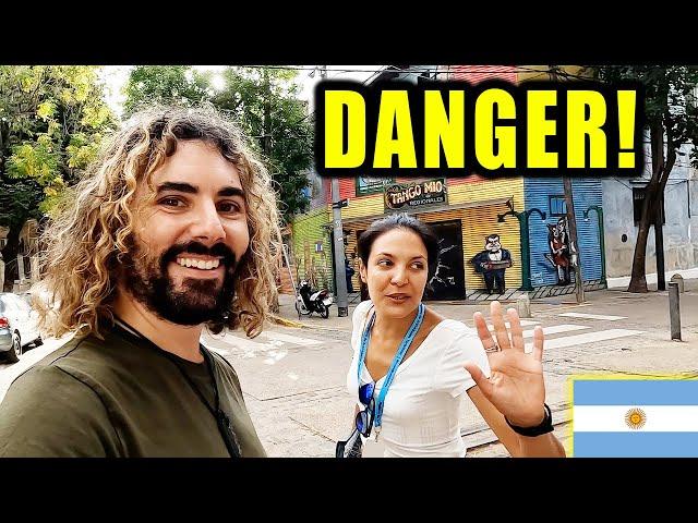 Is Argentina dangerous? Staying safe with locals in La Boca!