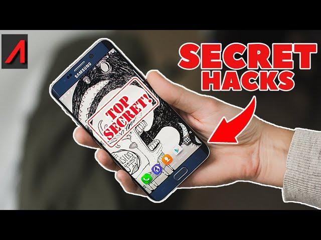 Android HIDDEN SECRET Settings And HACKS.! 2017