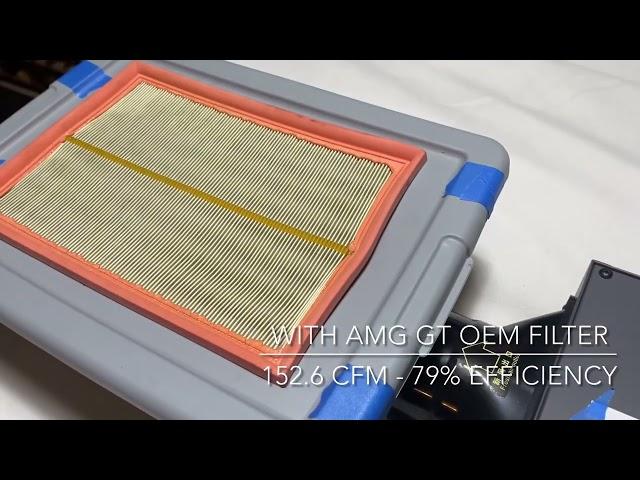 AMG GT OEM Air Filter vs BMC filter