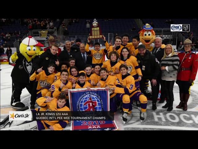 Jr. Kings Win 2019 Quebec International Pee Wee Tournament