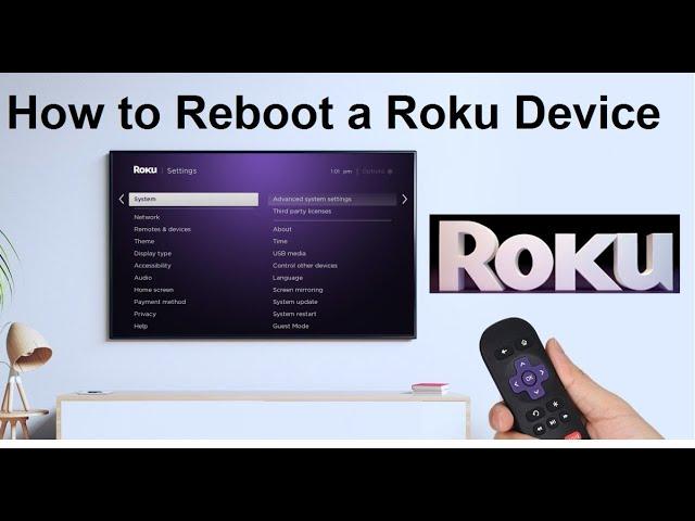 How to Reboot a Roku Device? Reboot a Roku Device | Tech Plus Info