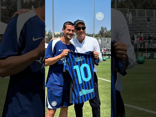 Mister Chivu  Clive Owen: Art, football, cinema.. and a friendship in between  #IMInter #Shorts