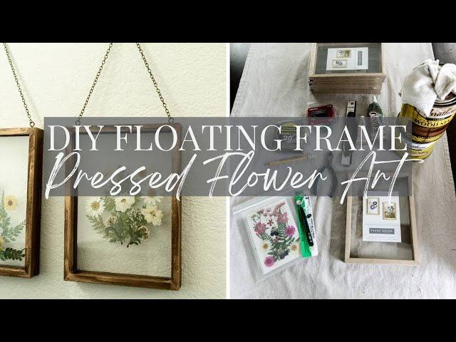 How to Frame Pressed Flowers | DIY Home Decor