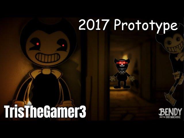 Bendy And The Ink Machine 2017 Prototype But This Is So Scary Lol