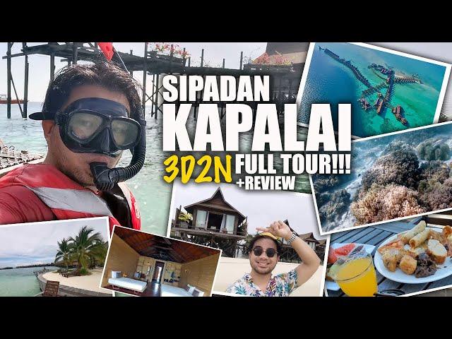 Sipadan Kapalai Dive Resort [3D2N FULL TOUR + REVIEW!!!]