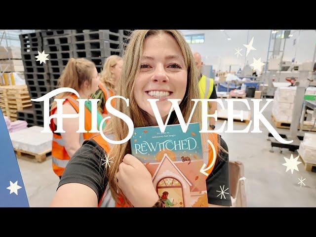 Visiting The Book Printers  Weekly Vlog