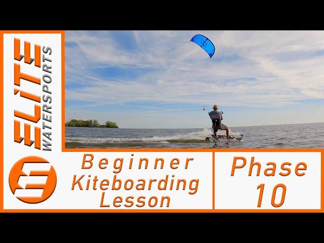 Beginner Kiteboarding Lesson - Phase 10 "Transitions"