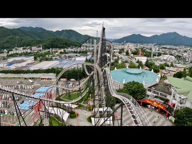 FUJIYAMA on-ride 4K POV (乗車映像) / 富士急ハイランド