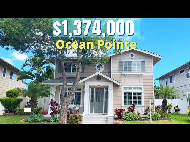 Experience Luxury Living at its Finest in Ocean Pointe: Spectacular Ewa Beach Home Tour