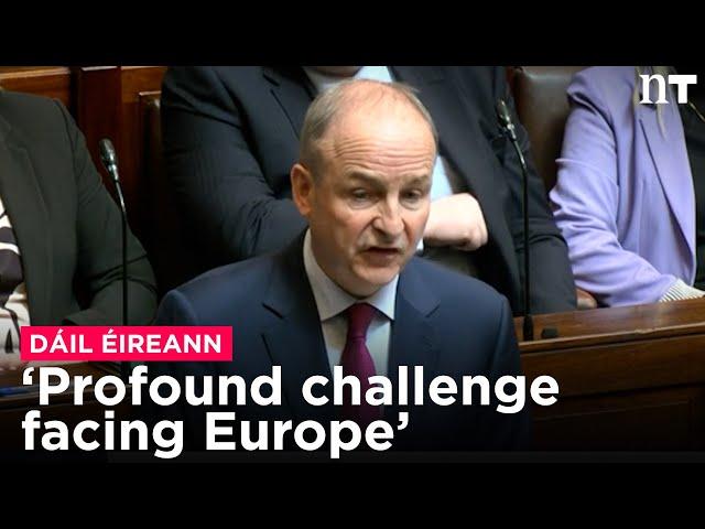 Ireland 'can't put our heads in the sand and ignore' the need for increased military spend in Europe