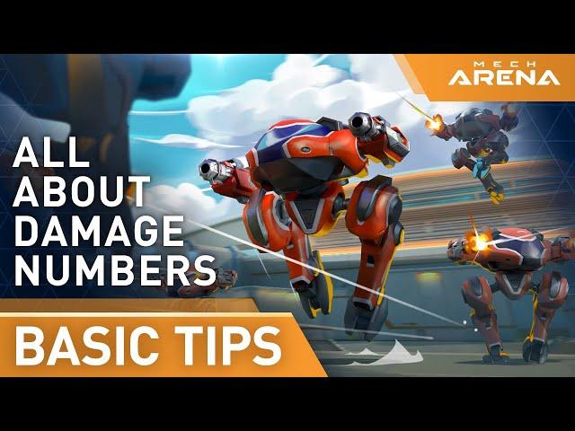 Mech Arena | Basic Tips | All About Damage Numbers