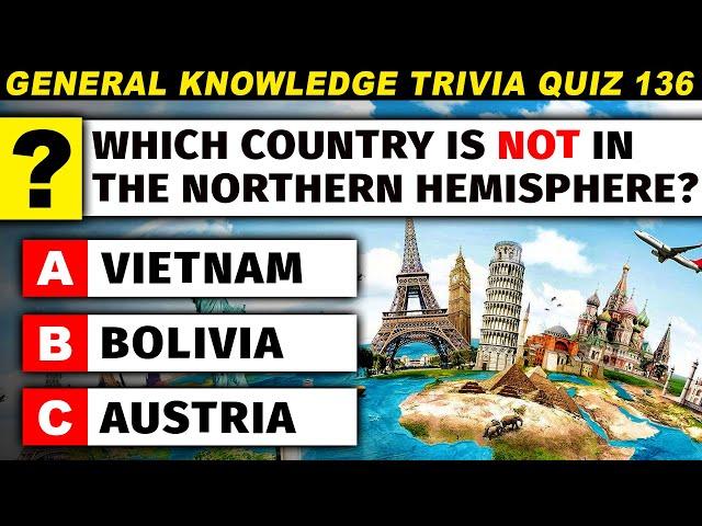 Ultimate Trivia Quiz Round 136: The Best General Knowledge Quiz Ever! 