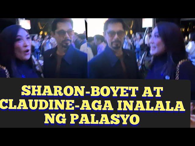 SHARON-BOYET, CLAUDINE-AGA INALALA, PINARANGALAN SA MALACANANG!